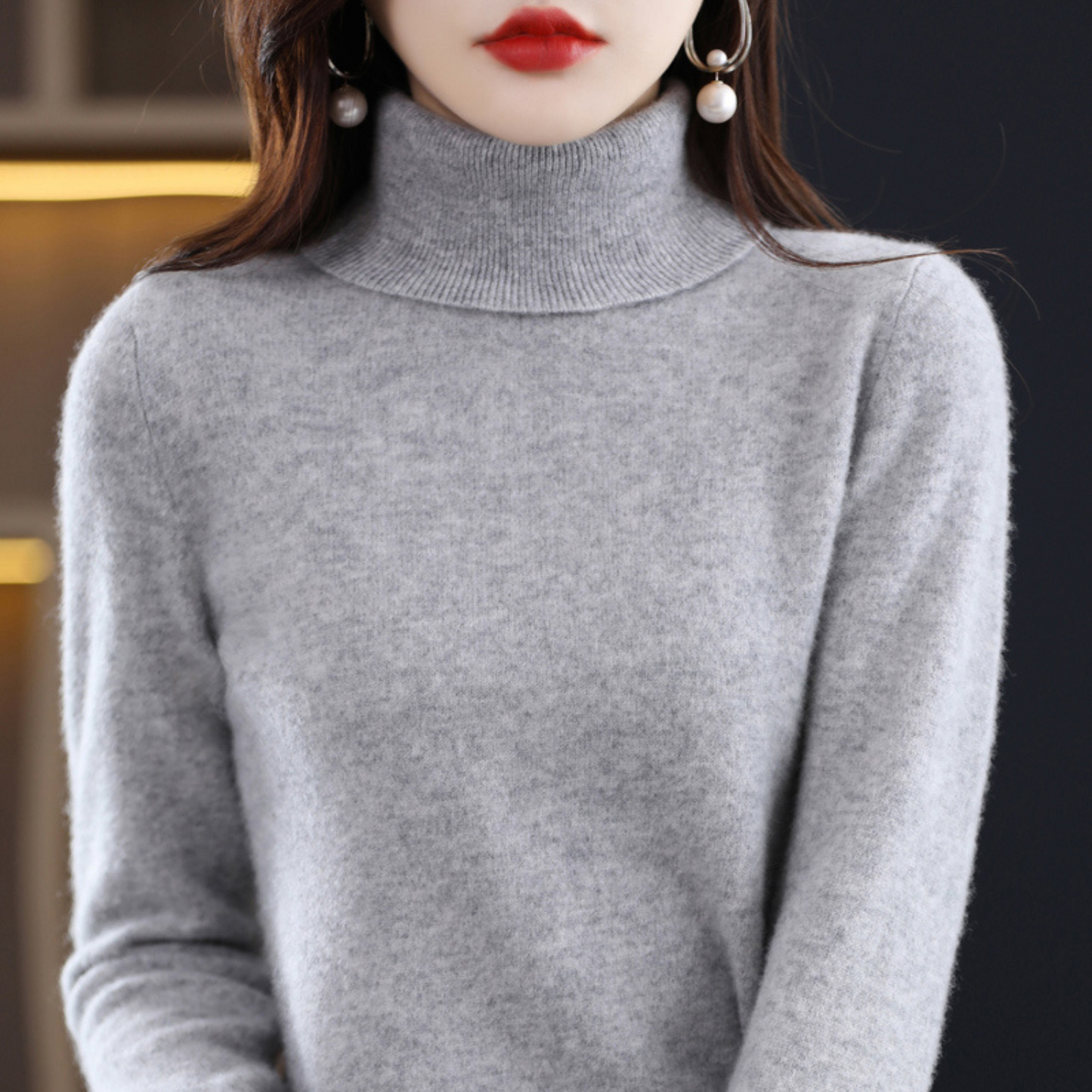 Diva Women's Turtleneck | Regular Fit, Black 13