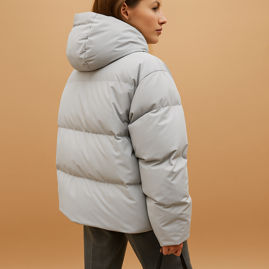 Diva Women's Winter Coat | Lightweight, Waterproof Puffer with Hood 1