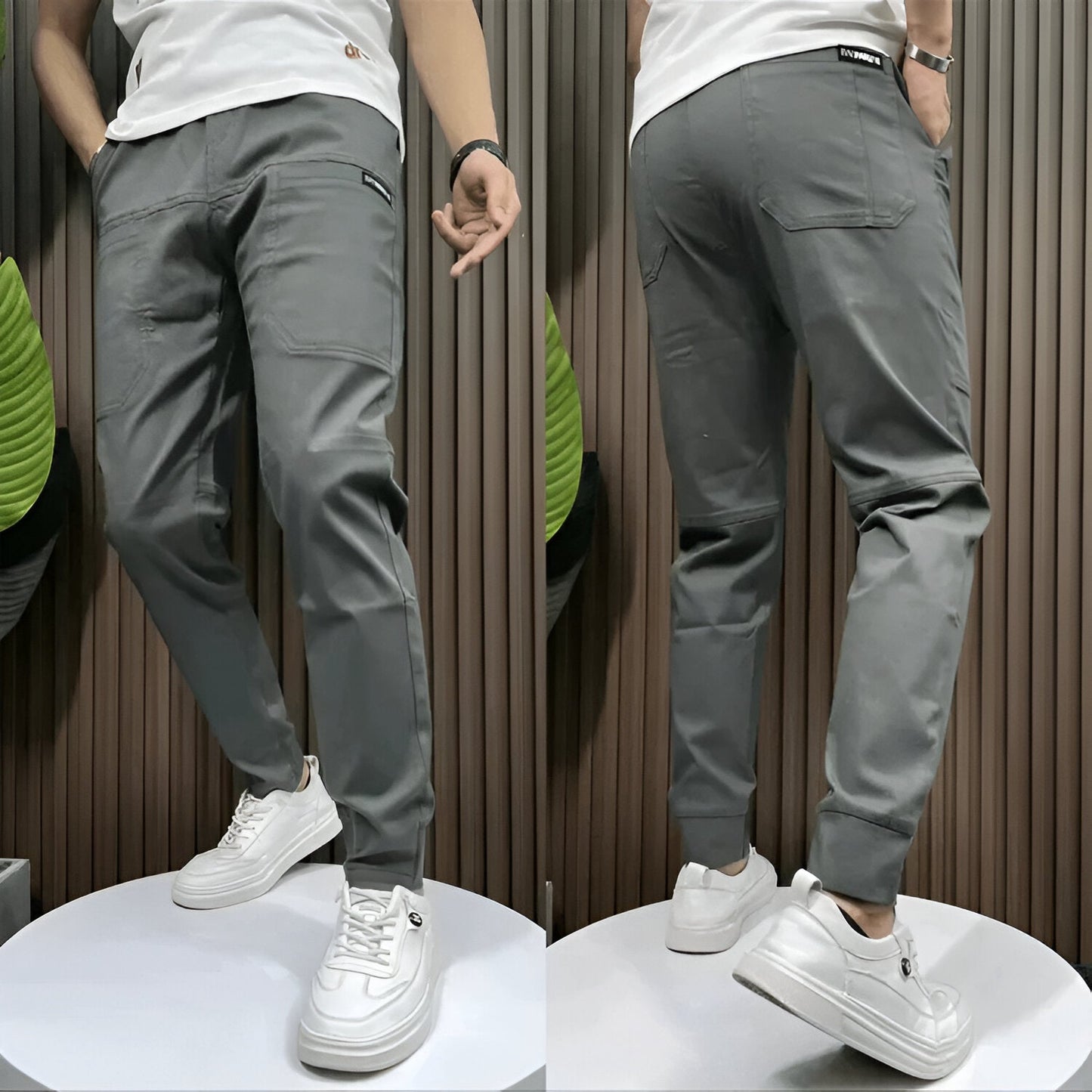 Flextro Men's Cargo Pants | Stretch Fabric, Versatile Style 2