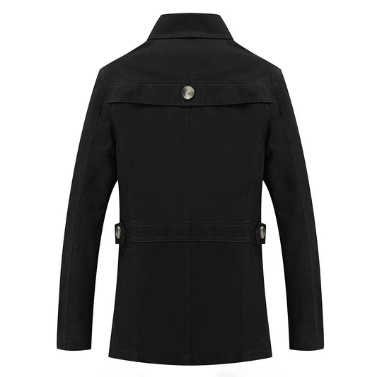 Haven Men's Trench Coat | Premium Fabric, Elegant Design 1