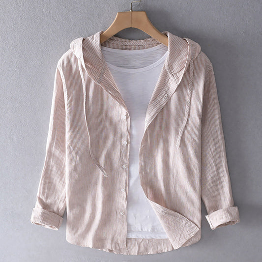 JAYLENE | Lightweight Hooded Blouse with Sporty Flair 1