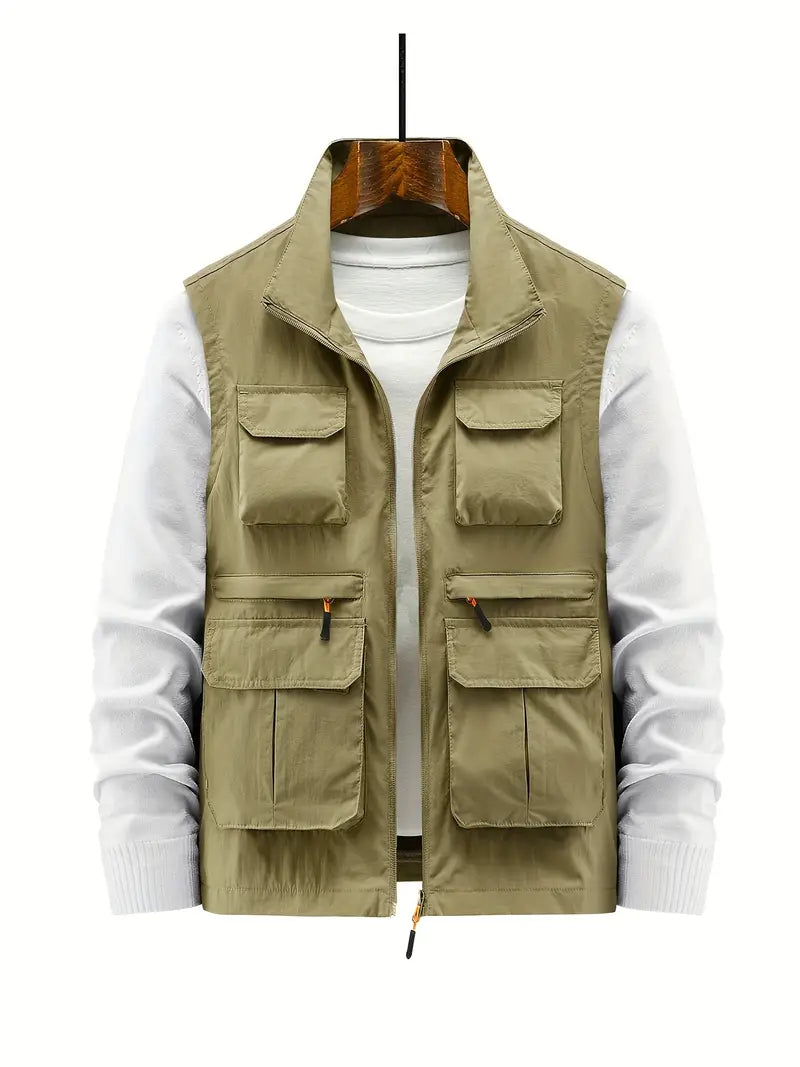 Milo Men's Vest | Premium Multi-Pocket Design 12