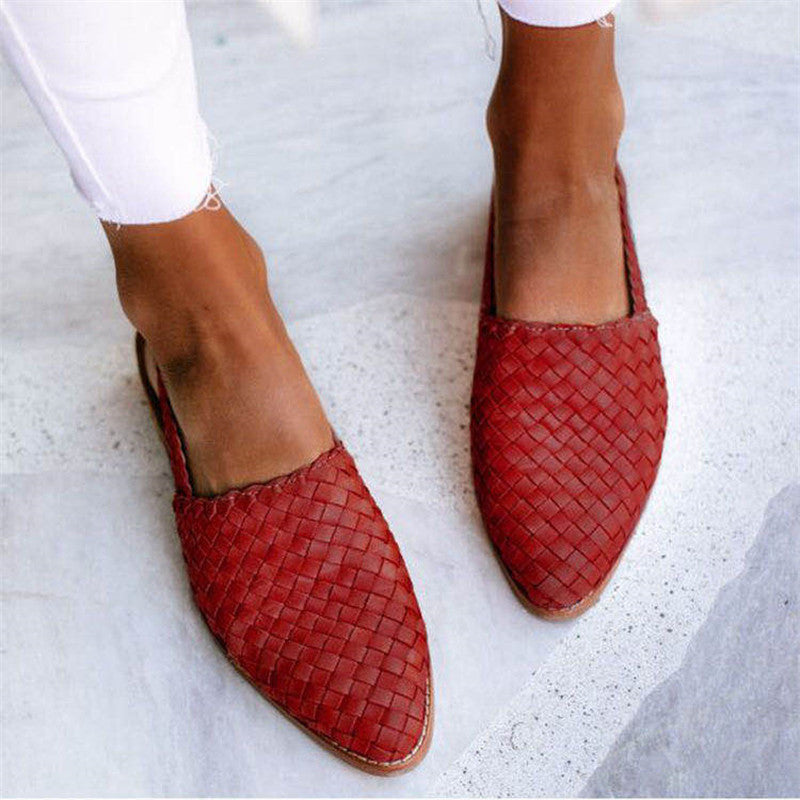NAZAN | Chic Braided Slingback Ballerina 4