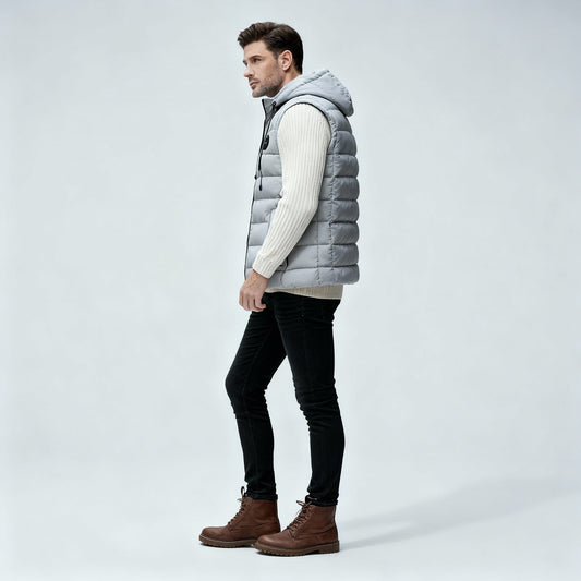 Quilted Women's Vest | Fleece Lined, Elegant Design 1