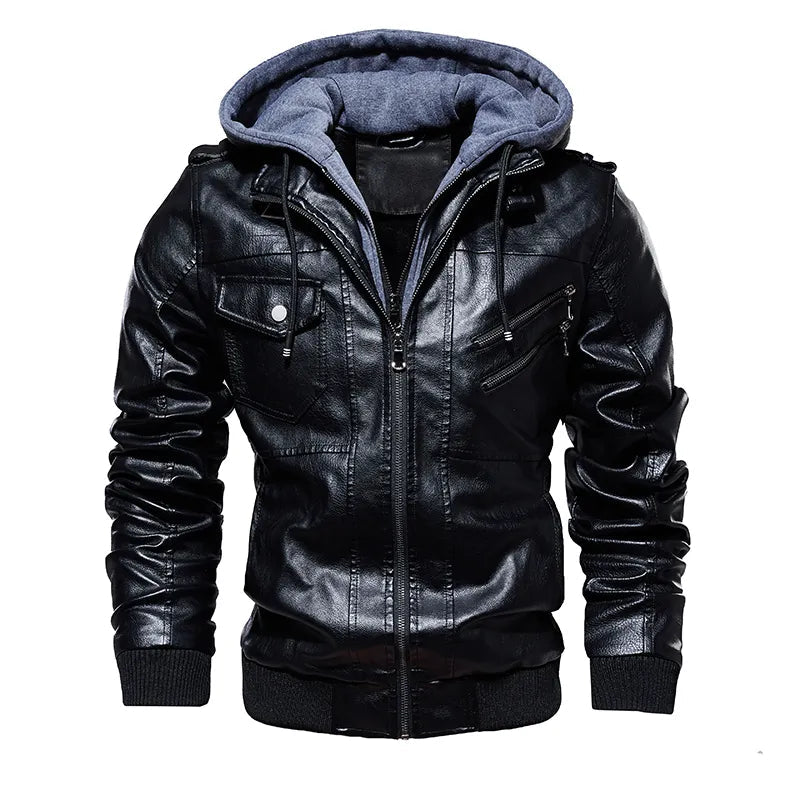 Robo Men's Motorcycle Jacket | Durable Protection, Stylish Design 3
