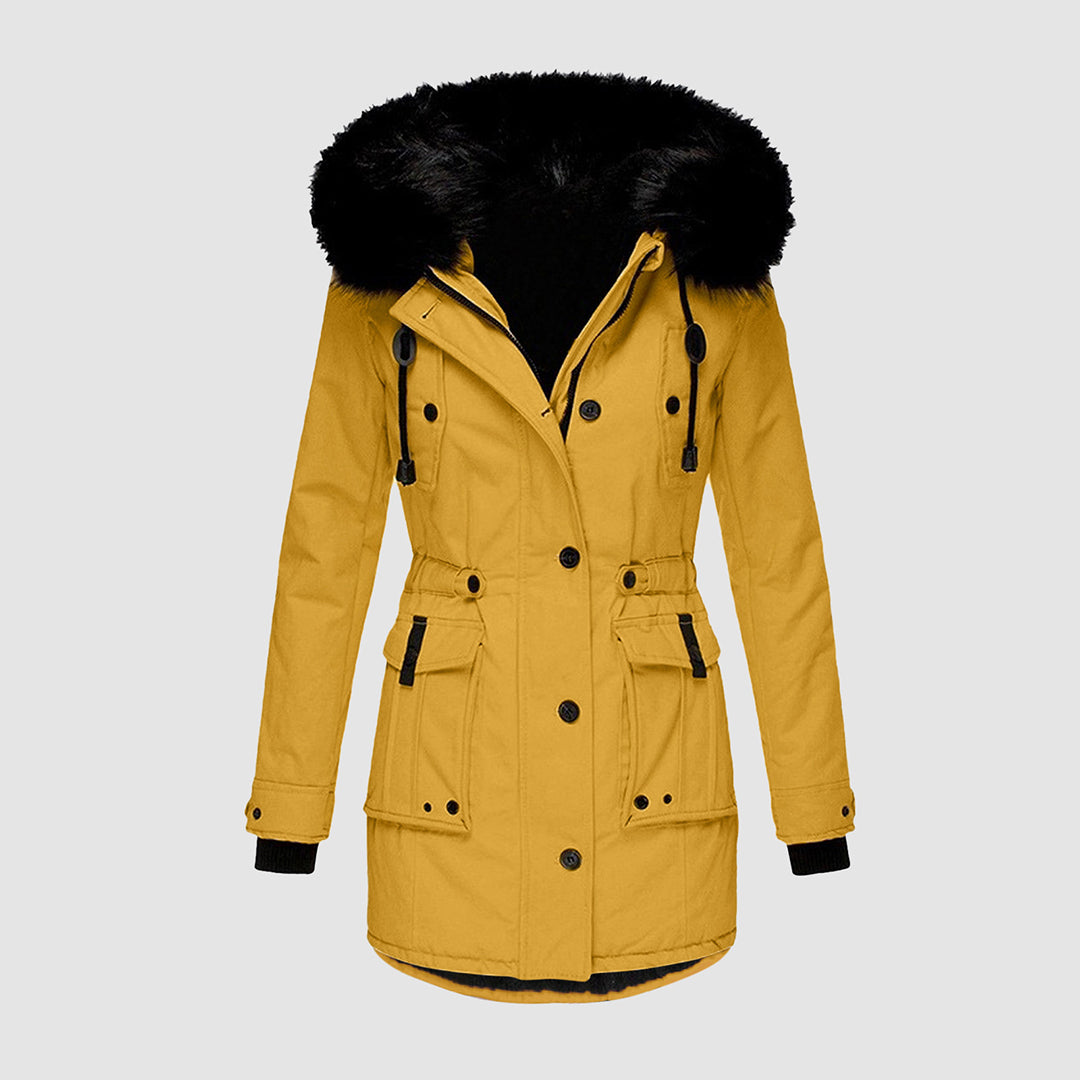 Tess Women's Winter Coat | Padded, Waterproof With Lined Hood 11