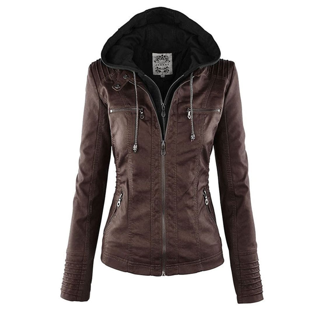 Wendy Women's Jacket | Black Women's Hooded Jacket, Casual 9