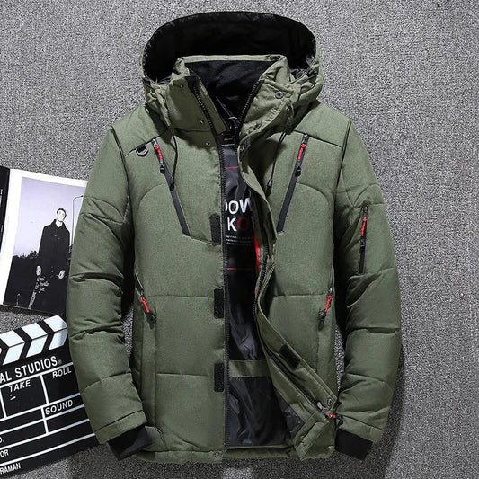 Willem Down Jacket for Men | Slim Design, Warm Hood, High-Quality Down 1