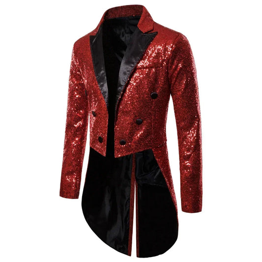Willem Glitter Skirt for Men | Sequins, Elegant Look 1