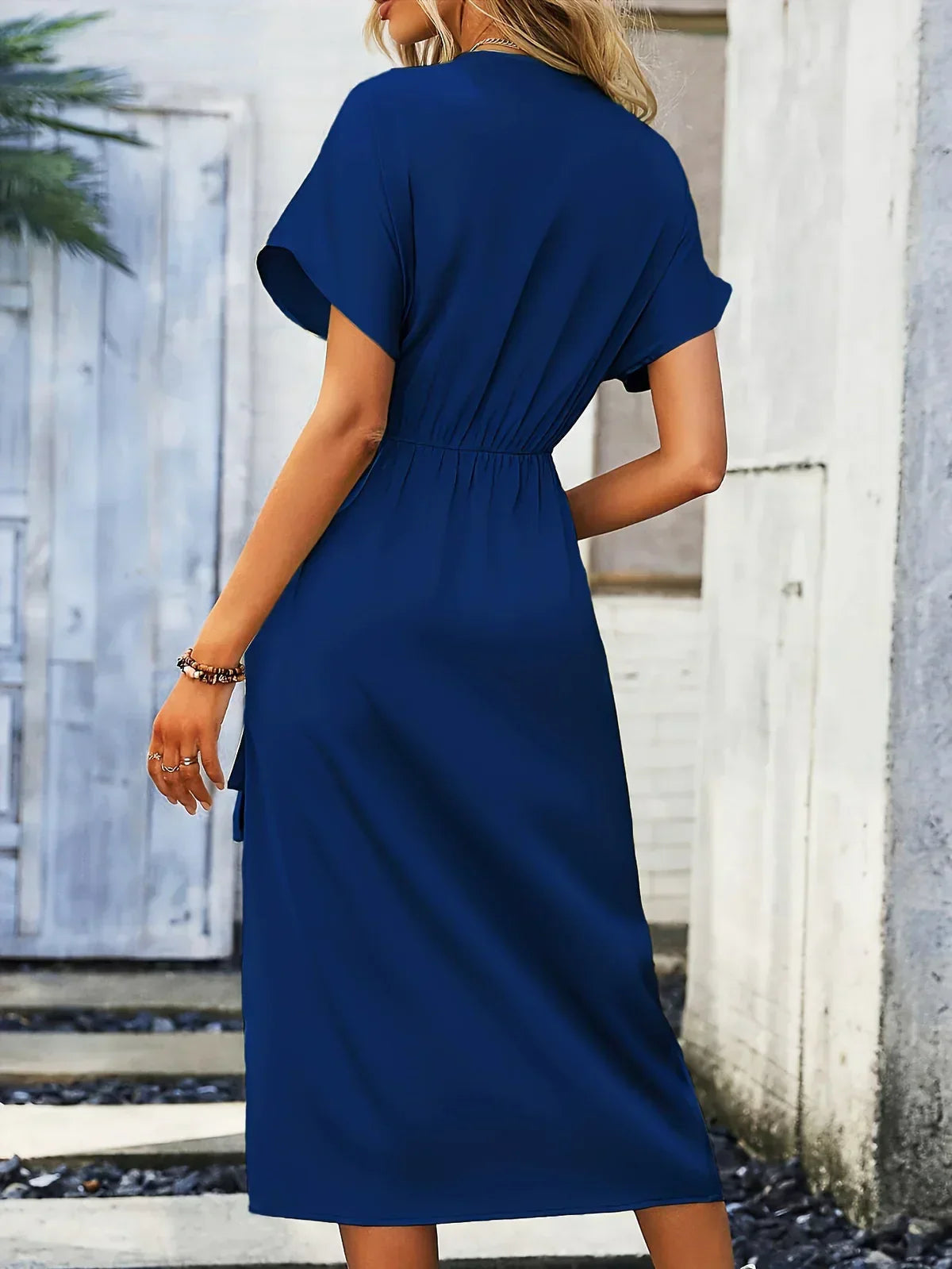 ALISSIA | Elegant wrap dress with refined details 4