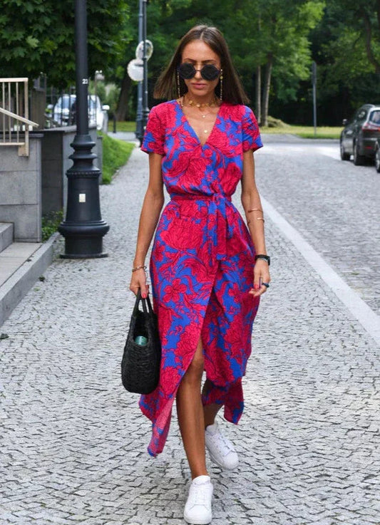 ALMA | Airy Summer Dress with Floral Print 1