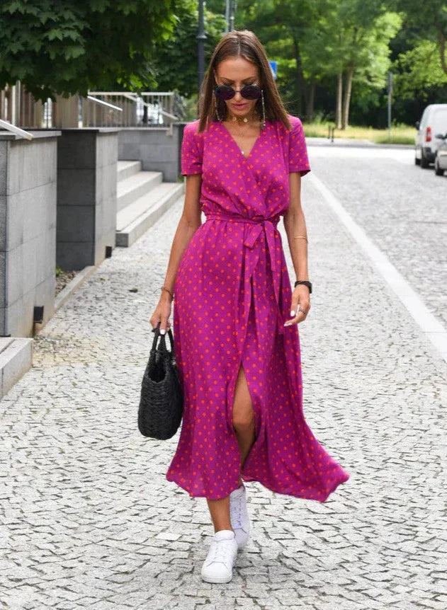 ALMA | Airy Summer Dress with Floral Print 5