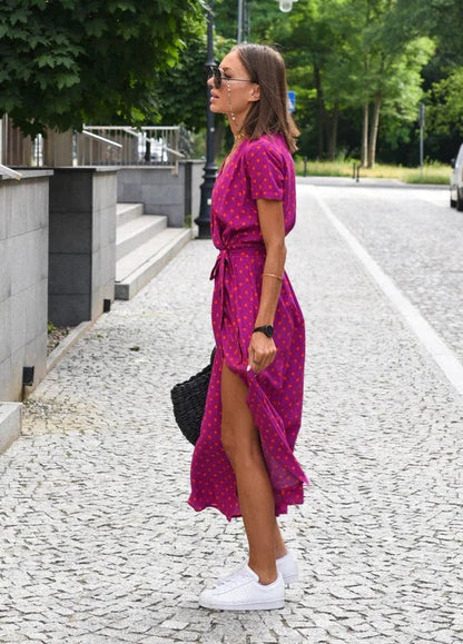 ALMA | Airy Summer Dress with Floral Print 6