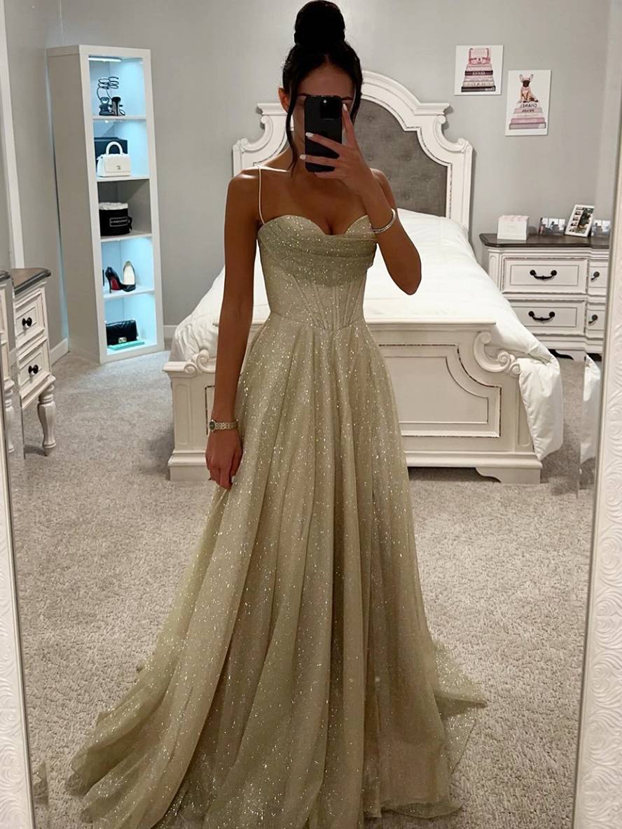 ALYSÉE | Satin Evening Dress with Open Back 2