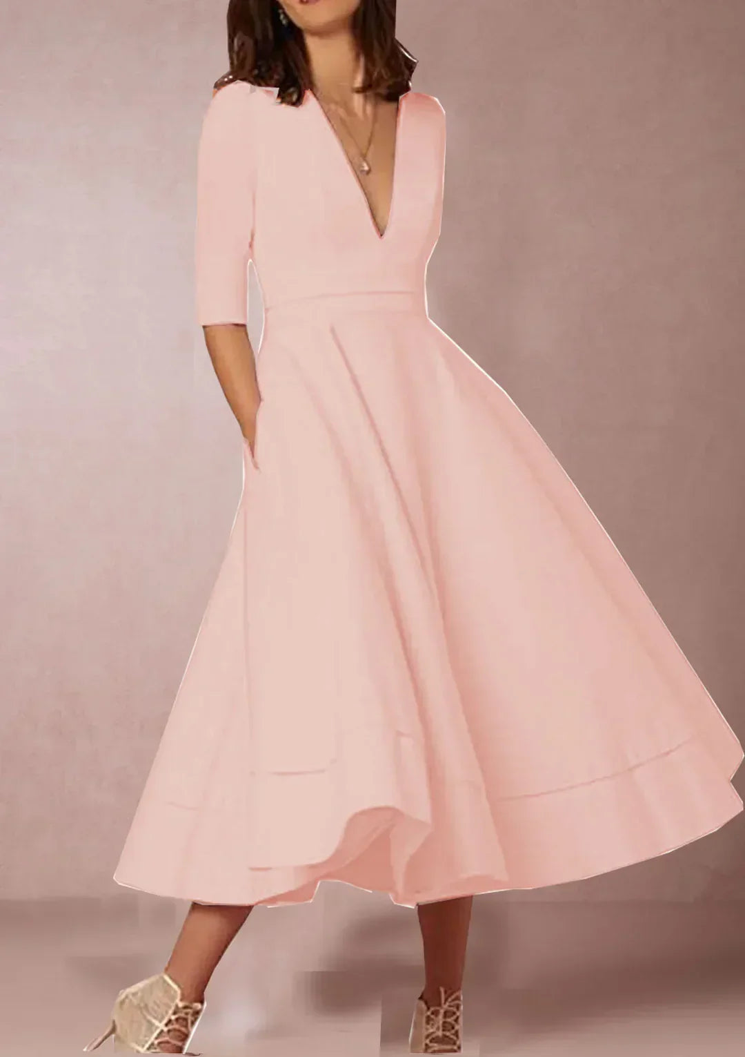 ANNECY | Elegant A-line Dress with a Luxurious Look 4