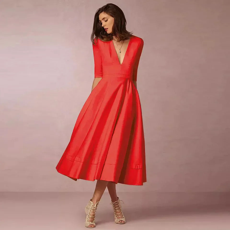 ANNECY | Elegant A-line Dress with a Luxurious Look 5