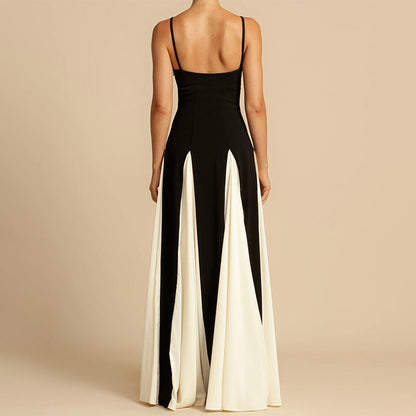 ARLENE | Cream-colored A-line maxi dress by Georgette 5