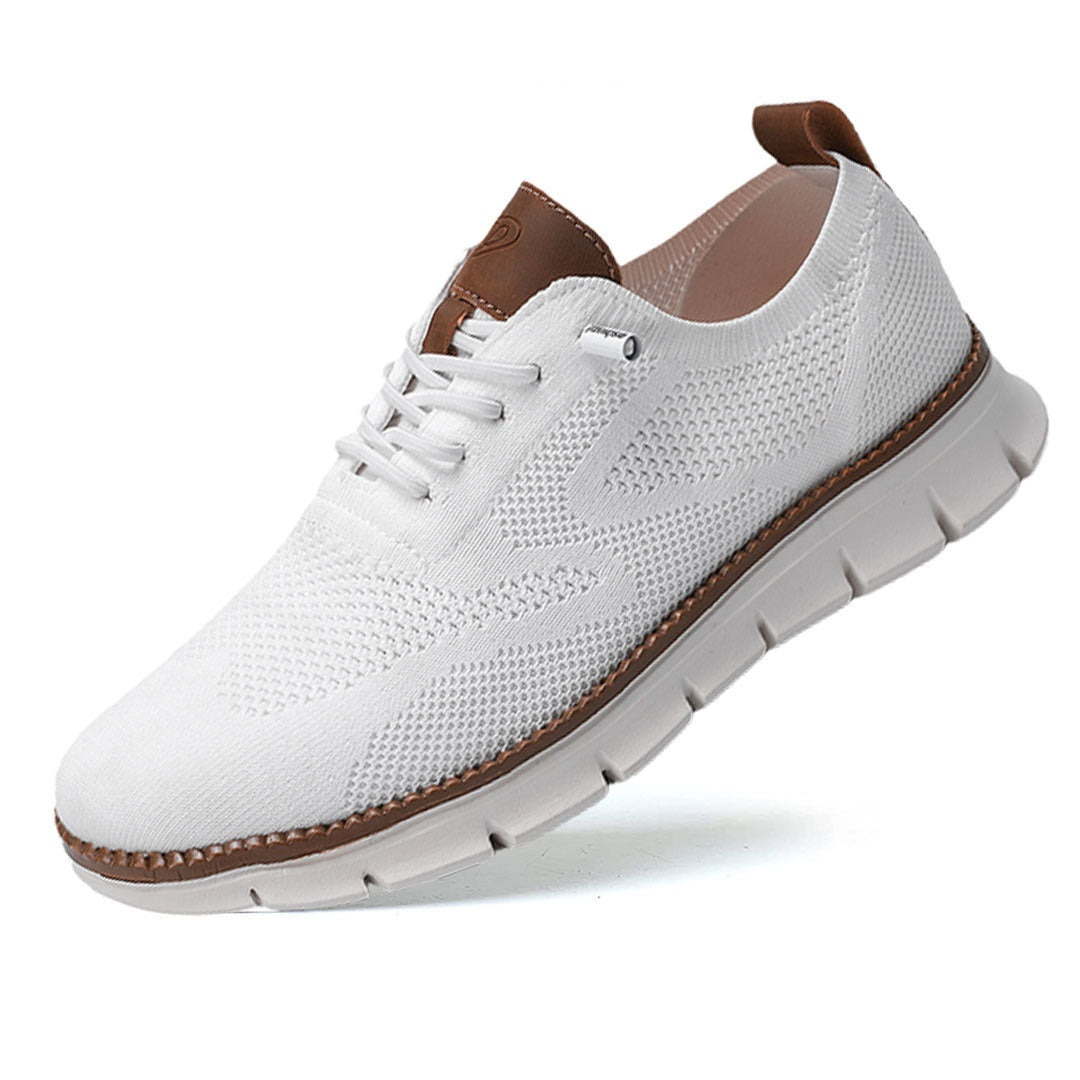 Aero Men's Sneakers | Mesh and Leather Comfort 9