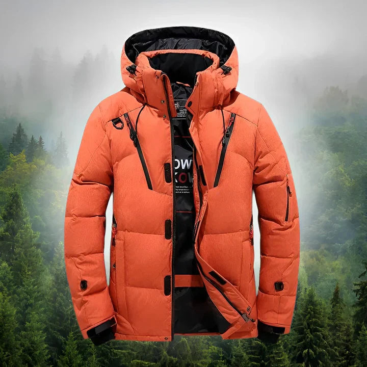 Arctis Men's Winter Jacket | Durable Polyester with Removable Hood 2
