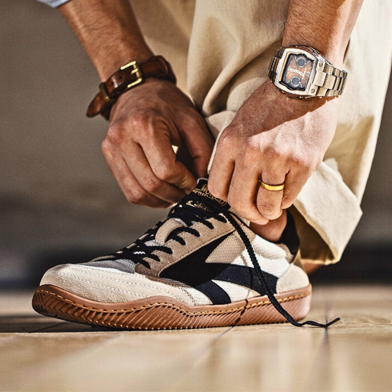 Ava Men's Sneakers | Cowhide Suede, Comfortable Casual Footwear 1