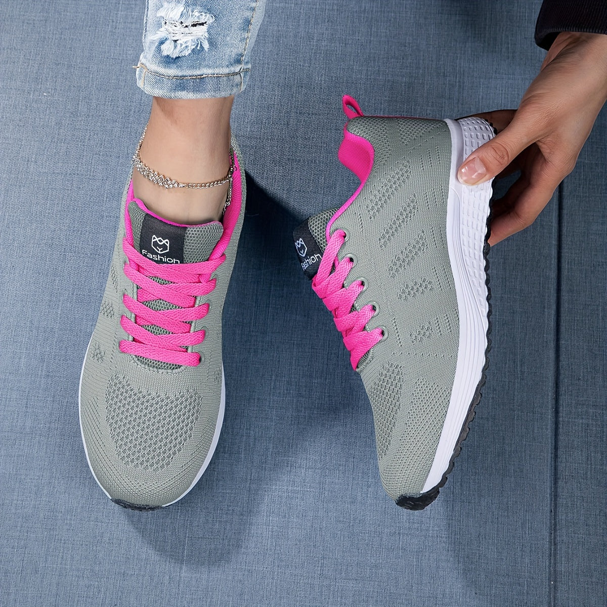 Ava Women's Sports Shoes | Breathable Mesh, Lightweight Gym Sneakers 5