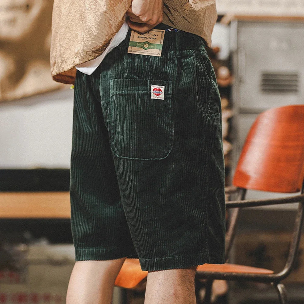 Benny Men's Summer Shorts | Classic Corduroy, Comfortable Fit 4