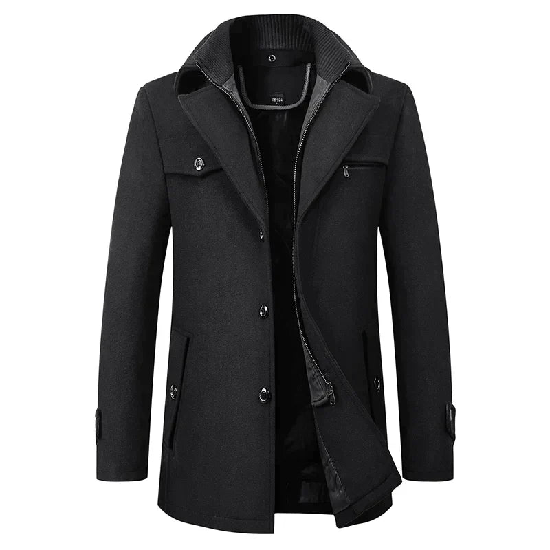 Bram Men's Winter Jacket | Waterproof and Comfortable, Business Design 0