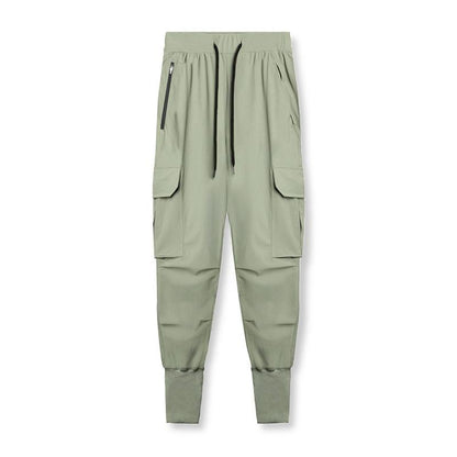 Breeze Men's Jogging Pants | Quick-Dry Lycra, Adjustable Waist 1