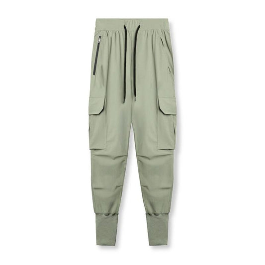 Breeze Men's Jogging Pants | Quick-Dry Lycra, Adjustable Waist 1