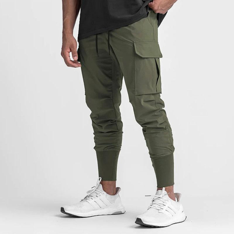 Breeze Men's Jogging Pants | Quick-Dry Lycra, Adjustable Waist 10