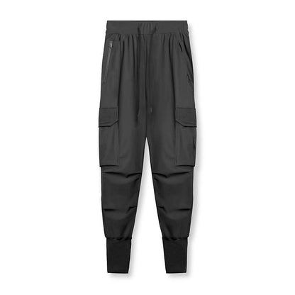 Breeze Men's Jogging Pants | Quick-Dry Lycra, Adjustable Waist 5