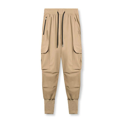 Breeze Men's Jogging Pants | Quick-Dry Lycra, Adjustable Waist 6