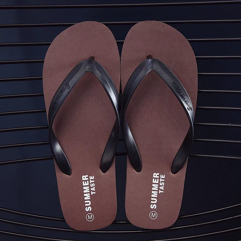 Breezy Men's Slippers | Non-Slip Sole, Air-Permeable Fabric 0
