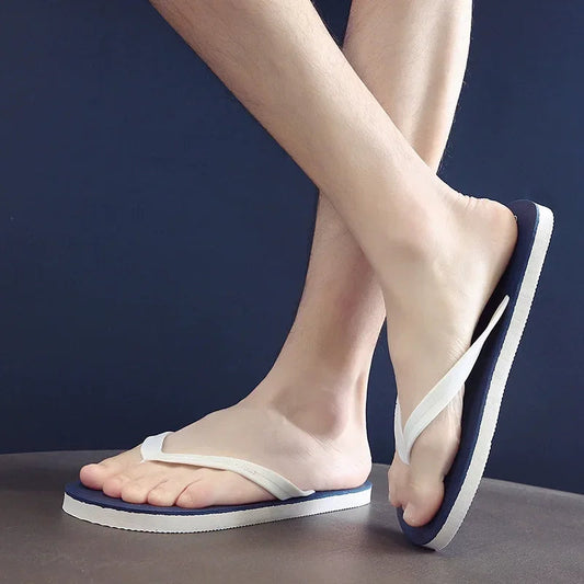 Breezy Men's Slippers | Non-Slip Sole, Air-Permeable Fabric 1
