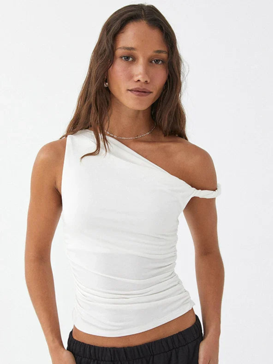 CELINE | Off-shoulder top with feminine flair 0