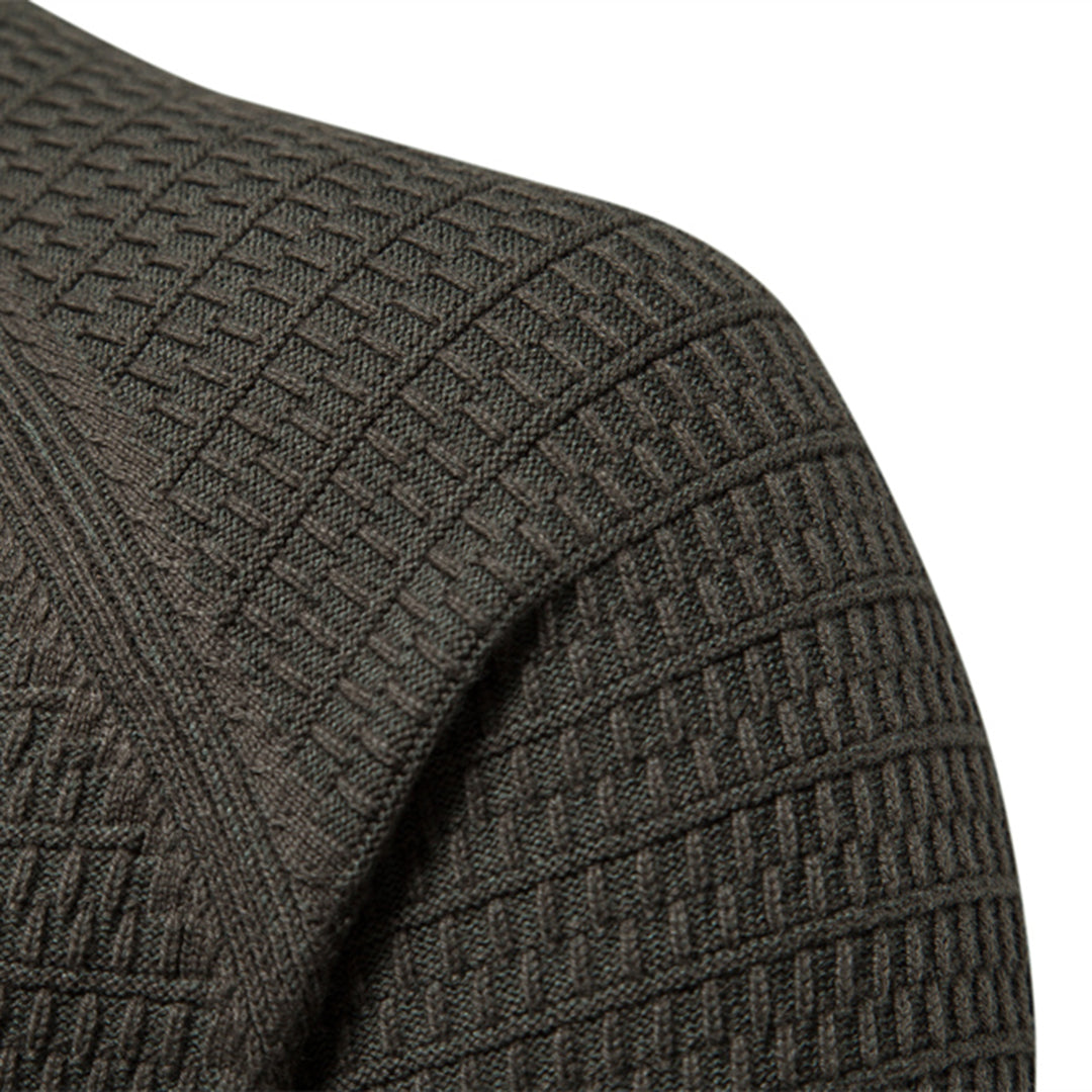 Carter Men's Cardigan | Handcrafted Cotton, Timeless Style 4