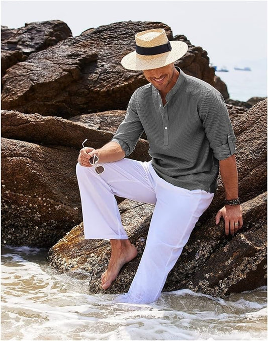 Carter Men's Classic Shirt | Lightweight Fabric, Timeless Design 1