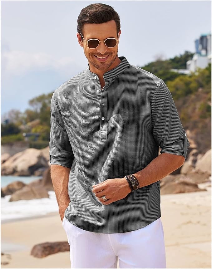Carter Men's Classic Shirt | Lightweight Fabric, Timeless Design 2
