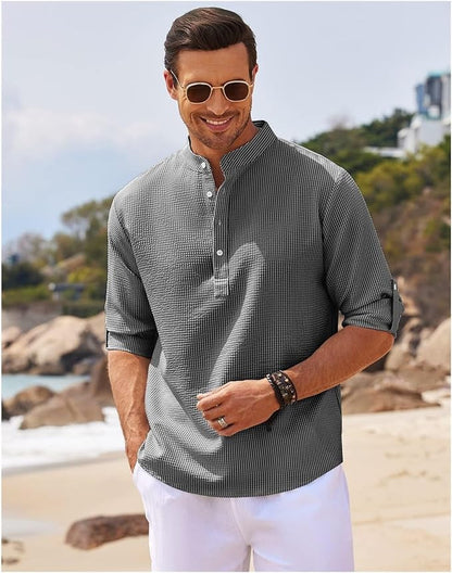 Carter Men's Classic Shirt | Lightweight Fabric, Timeless Design 2