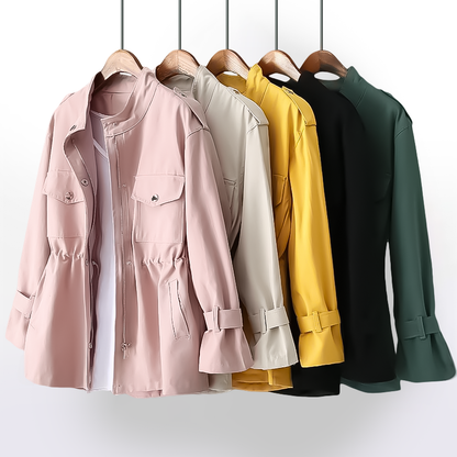Casual trench coat for women made of luxury fabric | Stylish and versatile 2