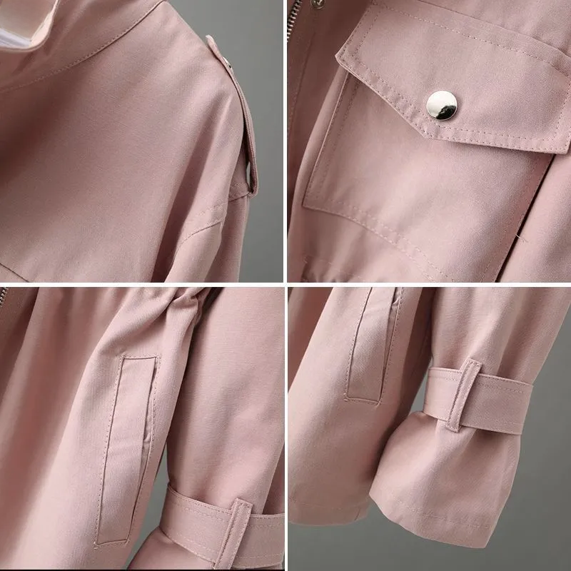 Casual trench coat for women made of luxury fabric | Stylish and versatile 3