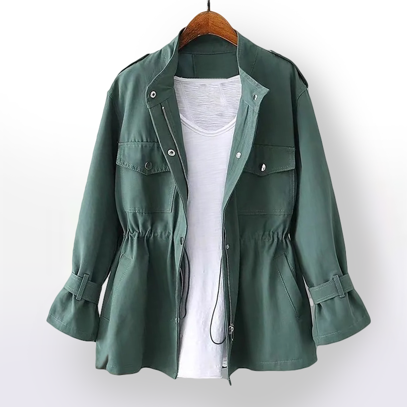 Casual trench coat for women made of luxury fabric | Stylish and versatile 4