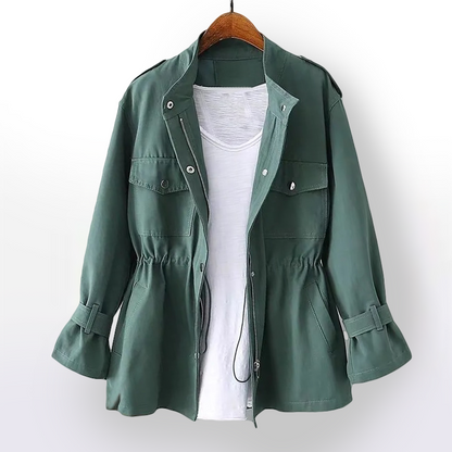 Casual trench coat for women made of luxury fabric | Stylish and versatile 4