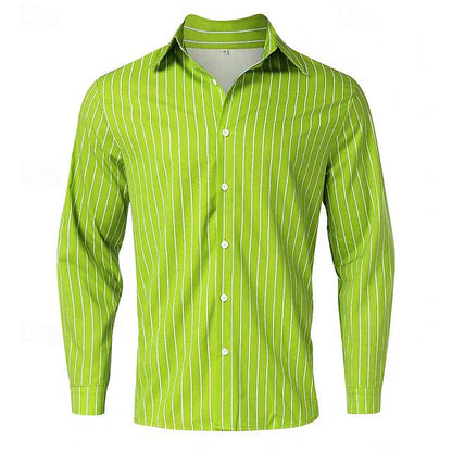 Chic Women's Striped Shirt | Breathable Fabric, Versatile Style 5