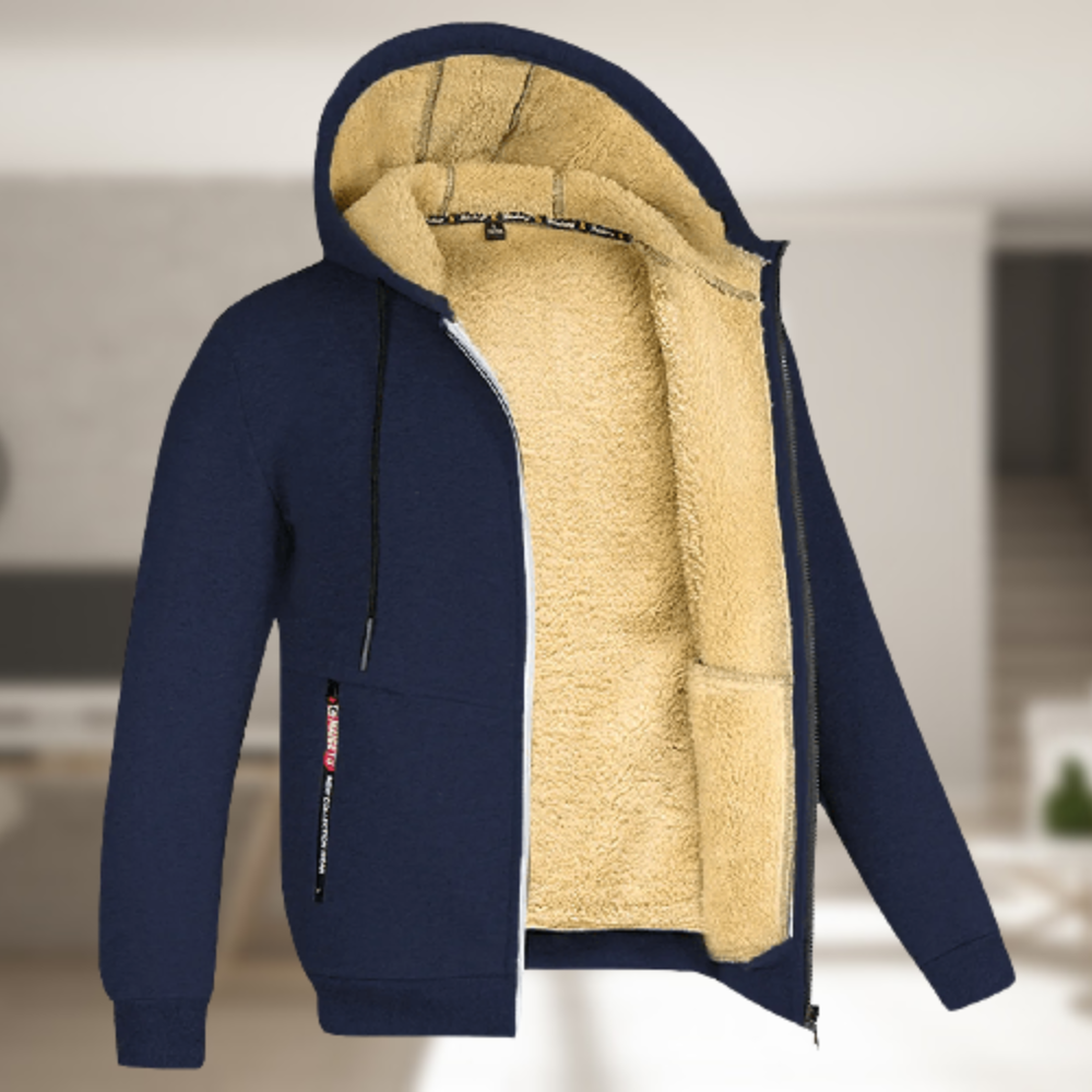 Cody Men's Winter Jacket | Fleece Lined, Casual Style 6