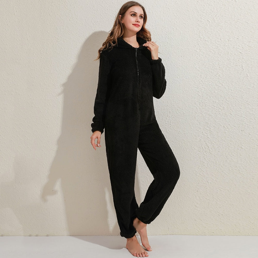 Cuddle Adult Fleece Onesie | Super Soft with Bear Ears 4
