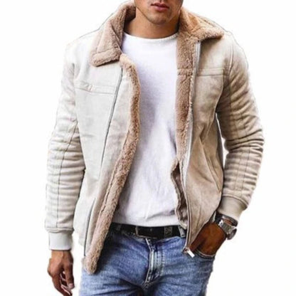 Daan Men's Winter Coat | Luxe Shearling Lining, Warm & Comfortable 2