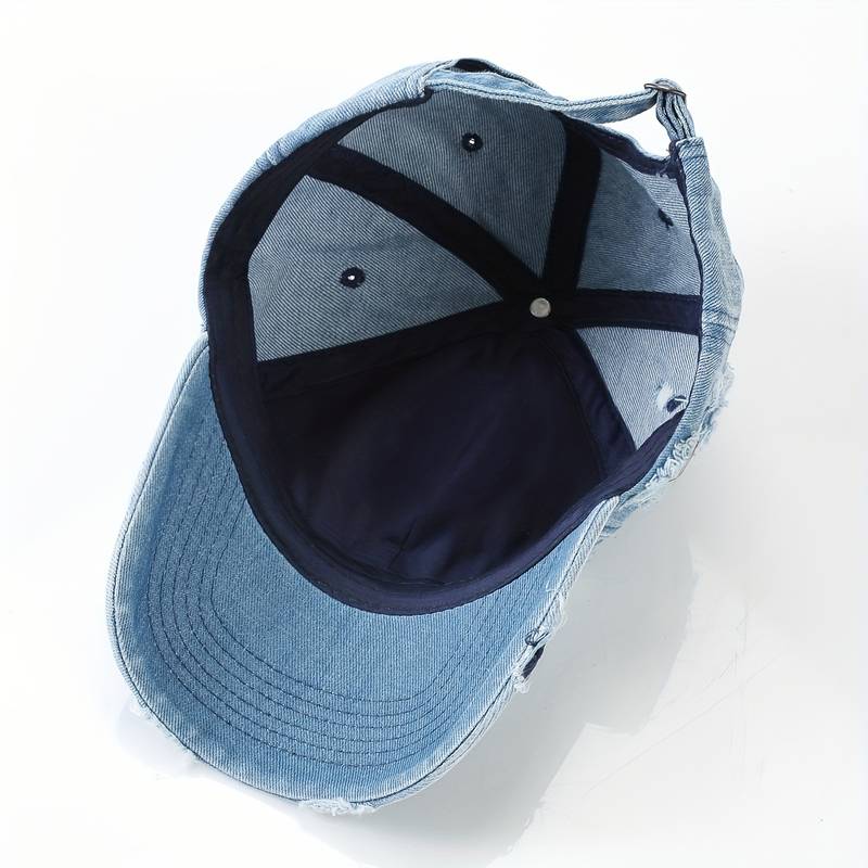 Daisy Women's Denim Sun Hat | Premium UV Protection, Adjustable Fit 2