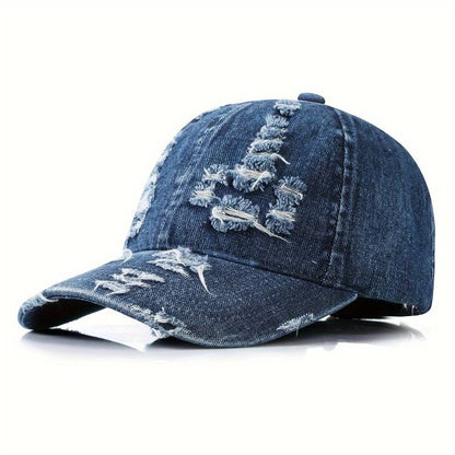 Daisy Women's Denim Sun Hat | Premium UV Protection, Adjustable Fit 4