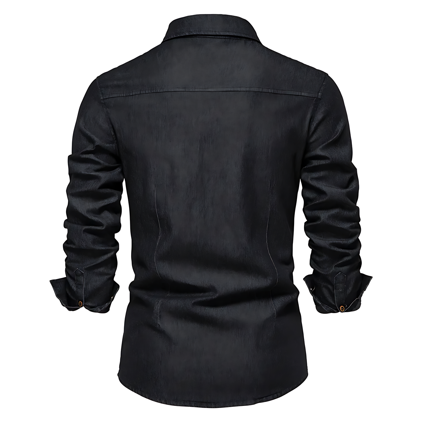 Dante Men's Denim Shirt | High-Quality Cotton, Versatile Style 3